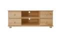 Komoda sosnowa RTV 160 cm (nr kat 109)