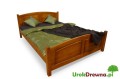 Łóżko drewniane sosnowe Mario 140x200